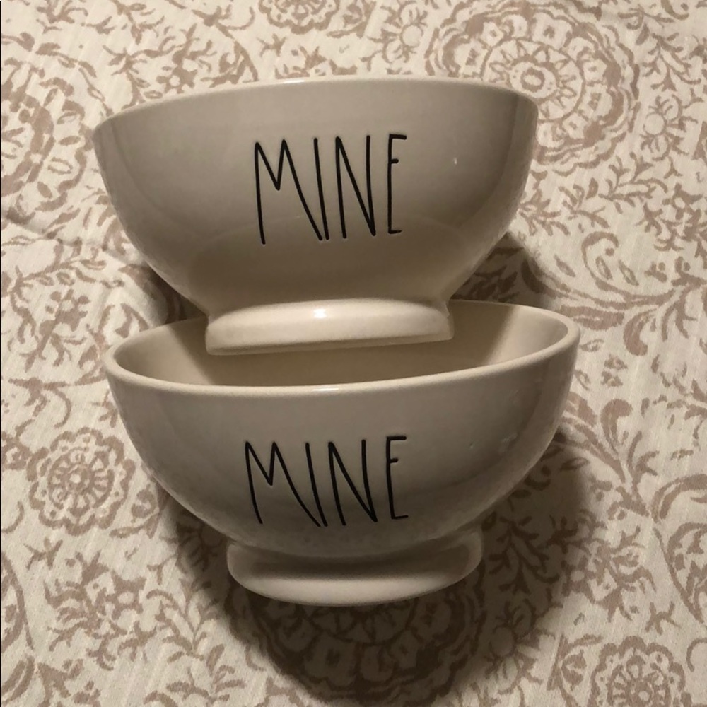 Rae Dunn set of 2 bowls (MINE)